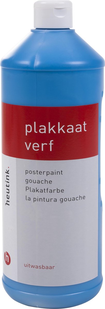 Plakkaatverf | Heutink | Lichtblauw | 1 liter